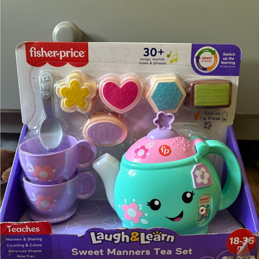 Fisher-Price Green and Purple Learning Toy Set